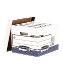 Fellowes Bankers Box Contenedor de Archivos - Montaje Automatico Fastfold - Carton Reciclado Certificacion FSC