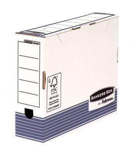 Fellowes Bankers Box Caja de Archivo Definitivo 80mm A4 - Montaje Automatico Fastfold - Carton Reciclado Certificacion FSC