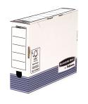 Fellowes Bankers Box Caja de Archivo Definitivo 80mm A4 - Montaje Automatico Fastfold - Carton Reciclado Certificacion FSC