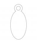 Apli Etiquetas Colgantes Blancas 11 x 24mm 1.000 U.