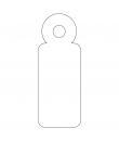 Apli Etiquetas Colgantes Blancas 11 x 29mm 1.000 U.