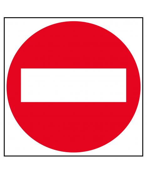 Apli Etiqueta Señalizacion Prohibido El Paso 1 U.