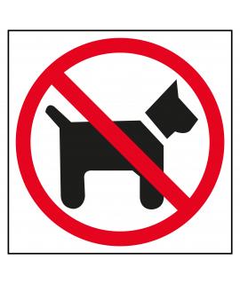 Apli Etiqueta Señalizacion Prohibido Perros 1 U.