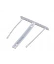 Bankers Box Pack de 100 Fastener de 85mm de Plastico - Facilita El Traspaso de Papeles - 2 Piezas de Polipropileno Reciclado - C