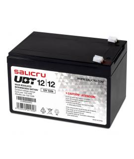Salicru UBT 1212 Bateria AGM Recargable de 12 Ah  12 V - Color Negro