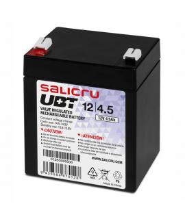 Salicru UBT 124,5 Bateria AGM Recargable de 4,5 Ah  12 V - Color Negro