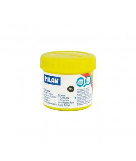 Milan Bote de Tempera - 40ml - Secado Rapido - Mezclable - Color Amarillo