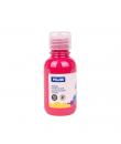 Milan Botella de Tempera 125ml - Tapon Dosificador - Secado Rapido - Mezclable - Color Magenta