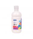 Milan Botella de Tempera 500ml - Tapon Dosificador - Secado Rapido - Mezclable - Color Blanco