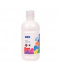 Milan Botella de Tempera 500ml - Tapon Dosificador - Secado Rapido - Mezclable - Color Blanco