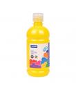 Milan Botella de Tempera - 500ml - Tapon Dosificador - Secado Rapido - Mezclable - Color Amarillo