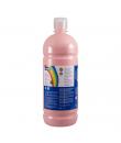 Milan Botella de Tempera - 1000ml - Tapon Dosificador - Secado Rapido - Mezclable - Color Rosa Palido