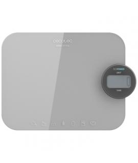 Cecotec Cook Control 10300 EcoPower Nutrition Bascula de Cocina - Funciona sin Pilas - Precision de 1gr - Peso Max. 8kg -