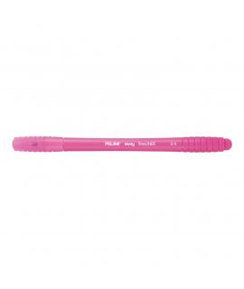 Milan Sway Fineliner Rotulador - Punta Fina 0.4mm - Ergonomico - Tinta al Agua - Color Rosa