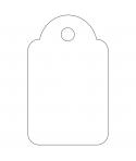 Apli Etiquetas Colgantes Blancas 18 x 29mm 200 U.