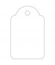 Apli Etiquetas Colgantes Blancas 22 x 35mm 100 U.