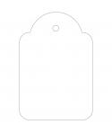 Apli Etiquetas Colgantes Blancas 36 x 53mm 100 U.