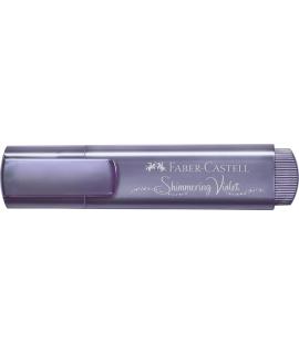 Faber-Castell Textliner 46 Metallic Marcador Fluorescente - Punta Biselada - Trazo entre 1mm y 5mm - Tinta con Base de Agua - Co