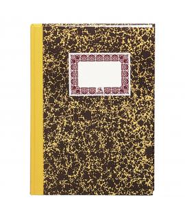 Dohe Cuaderno Cartone Cuentas Corrientes - Folio Natural - Lomera de Tela - 100 Hojas Offset de 70gr