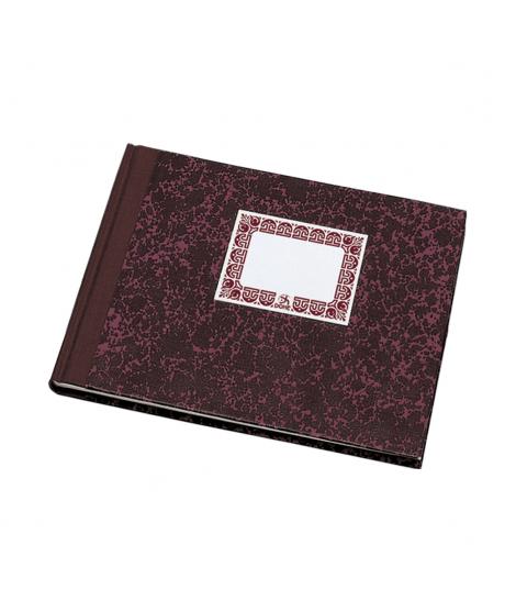 Dohe Cuaderno Cartone Caja - Cuarto Apaisado - Lomera de Tela - 100 Hojas Offset de 70gr