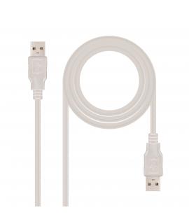 Nanocable Cable USB-A 2.0 Macho a USB-A Macho 1m