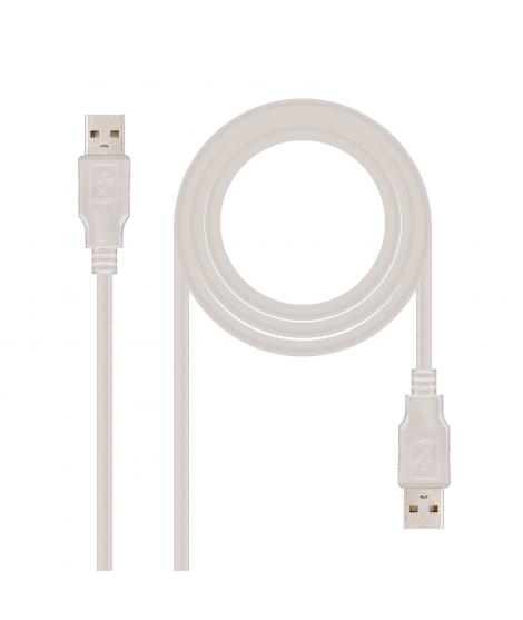 Nanocable Cable USB-A 2.0 Macho a USB-A Macho 3m