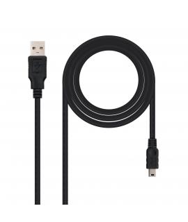 Nanocable Cable USB-A 2.0 Macho a Mini-USB Macho 1m