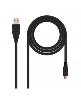 Nanocable Cable USB-A 2.0 Macho a Micro-USB Macho 0.8m
