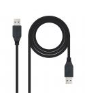 Nanocable Cable USB-A 3.0 Macho a USB-A Macho 1m