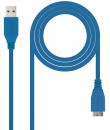 Nanocable Cable USB-A 3.0 Macho a Micro-USB 3.0 Macho 1m - Color Azul