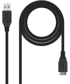 Nanocable Cable USB-A 3.0 Macho a Micro-USB 3.0 Macho 2m