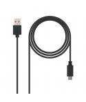 Nanocable Cable USB-C 2.0 Macho a USB-A Macho 0.50m