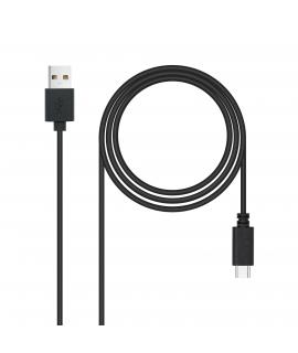 Nanocable Cable USB 2.0 3A USB-C Macho a USB-A Macho 3m