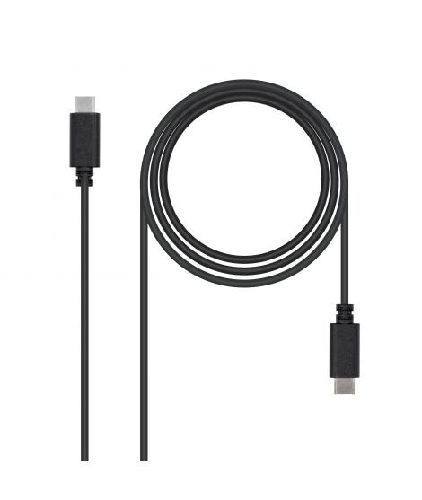 Nanocable Cable USB-C 2.0 Macho a USB-C Macho 1m