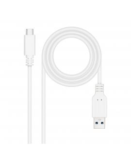 Nanocable Cable USB 3.1 Gen2 10Gbps 3A USB-CM-AM - 0.5m - Color Blanco