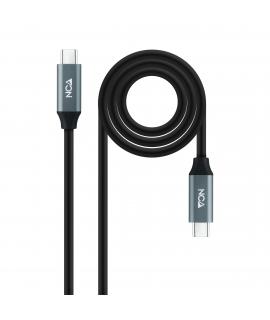 Nanocable Cable USB 3.2 Gen2X2 100W 4K60Hz USB-C MM 0.5m - Color Negro