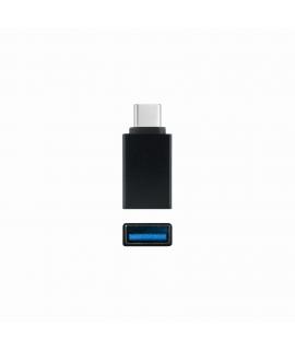 Nanocable Adaptador USB-C a USB 3.1 - USB-CM-USB-AH - Aluminio - Color Negro