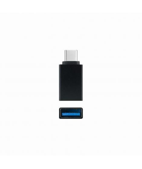 Nanocable Adaptador USB-C a USB 3.1 - USB-CM-USB-AH - Aluminio - Color Negro