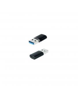Nanocable Adaptador USB-A 3.1 Macho a USB-C Hembra