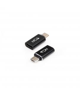 Nanocable Adaptador Micro USB/M A USB-C/H - Color Negro