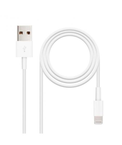 Nanocable Cable USB-A Macho a Lightning Macho 50cm