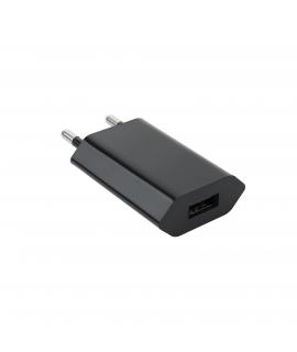 Nanocable Mini Cargador de Red USB 5V - Color Negro