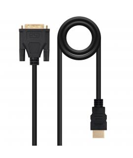Nanocable Cable DVI 18+5 Macho a HDMI Macho 1.80m - Color Negro