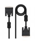 Nanocable Cable DVI Dual Link 24+1 Macho a DVI 24+1 Macho 1.80m - Color Negro
