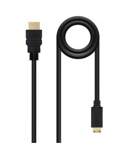 Nanocable Cable HDMI v1.3 Macho a Mini HDMI Macho 1.80m - Color Negro