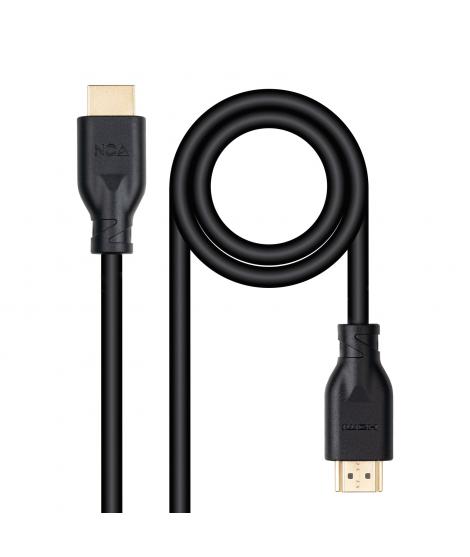 Nanocable Cable HDMI V2.0 4K@60Hz 18Gbps CCS 1m - Color Negro