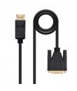 Nanocable Cable Conversor Displayport/M A Dvi/M - 1.0m - Color Negro