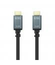 Nanocable Cable HDMI 2.1 Iris 8K A/M-A/M 0.5m - Color Negro