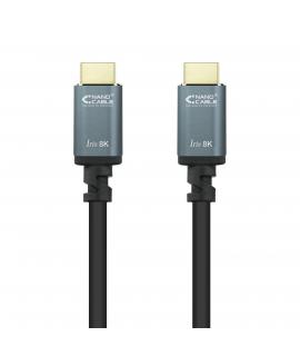 Nanocable Cable HDMI 2.1 Iris 8K A/M-A/M 0.5m - Color Negro