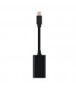 Nanocable Conversor Mini DP a HDMI - mDPM-HDMI AH - 15cm - Color Negro